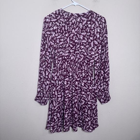 Madewell Smocked Y-Neck Mini Dress In Floral - Picture 13 of 16